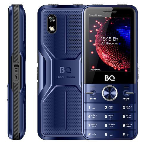 Мобильный телефон BQ-2842 Disco Boom Blue+Black