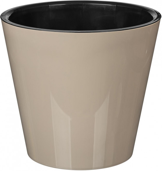 Горшок цветочный HOMVER Rosemary D200мм, 4л с дренажной вставкой (бежевый) 221600127/01 HOMVER Rosemary D200мм, 4л с дренажной вставкой (бежевый) 221600127/01