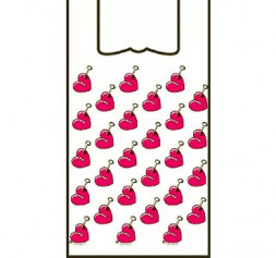 Пакет АРТПЛАСТ (МАЙ03752) майка 30+16х60 - Сердечки