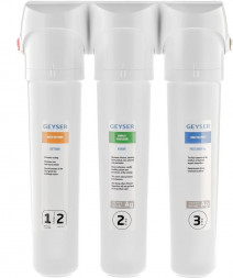 Фильтр проточный ГЕЙЗЕР Смарт для жесткой воды без крана (16028)