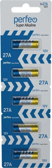 Батарейки PERFEO (PF_4003) 27A/5BL SUPER ALKALINE