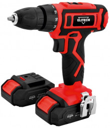 Дрель аккумуляторная ELITECH ДА 122СЛ (E2201.015.01) 202413