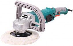 Полировальная машина TOTAL 1400Вт, 180мм, 900-3800об/мин TP1141806