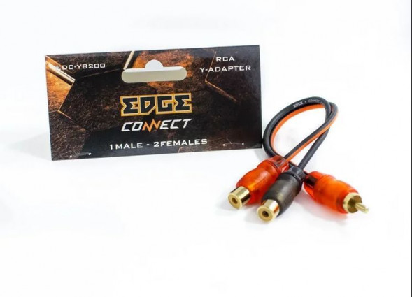 Адаптер EDGE EDC-YB200 (2мамы - 1папа) Y-адаптер