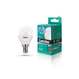 Лампа светодиодная CAMELION (13567) LED10-G45/845/E14/4500К
