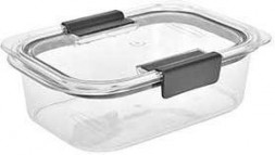 Контейнер HITT Контейнер стеклянный 0,37л с пластиковой крышкой H-CHB01 П0976