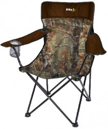 Стул походный NIKA Премиум 6 складной с подлокотниками хант/коричневый ПСП6/ХК