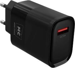 СЗУ MORE CHOICE (4620202553386) NC09 СЗУ 1USB 3.0A QC3.0 15W , черный