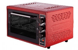 Мини печь KRAFT KF-MO 3800 R красная