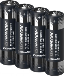 Аккумулятор DEFENDER (56502) HR6-2BL 2100 mAh АА, Ni-MH, блистер, 2 шт