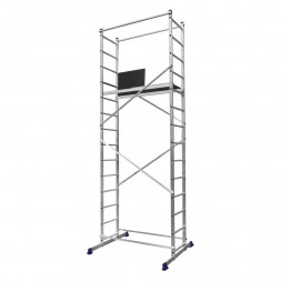 Стремянка СИБРТЕХ Вышка-тура, рабочая высота 5,1 м Россия 97972