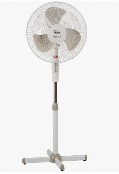 Вентилятор OASIS VF-40PWG (4шт в коробке) белый/серый