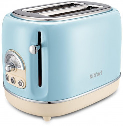 Тостер KITFORT КТ-4004-4 голубой/бежевый