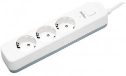 сетевой фильтр PERFEO (PF_C3953) POWER STREAM - 3 роз - 5,0 м - белый