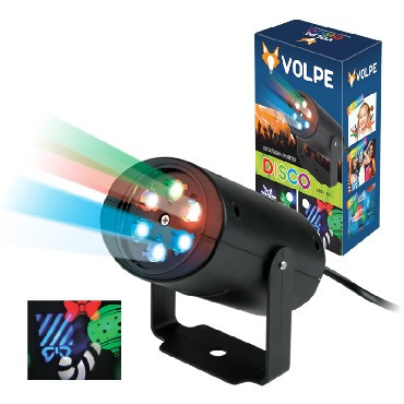 Световая система VOLPE UL-00001188 ULI-Q306 4W/RGB Проекция рождество