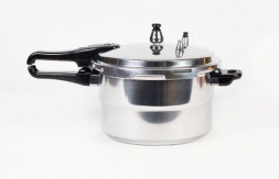 Скороварка УЗБИ Чудо-55 (алюмин., 5,5 л, полированное покрытие)