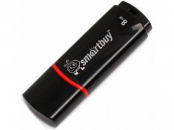 USB флеш SMARTBUY (SB8GBCRW-K) 8GB CROWN BLACK