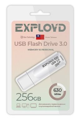 USB флэш-накопитель EXPLOYD EX-256GB-630-White USB 3.0