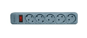 Сетевой фильтр CENTEK CT-8900-5-3,0 Gray