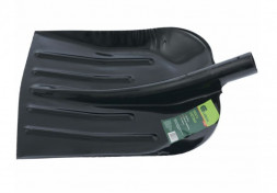 Лопата СИБРТЕХ Лопата для уборки снега стальная эмалированная, 330х365 мм, без черенка, Россия 61531