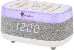Часы электронные с беспроводной зарядкой LEONORD LE-1404 (107611)