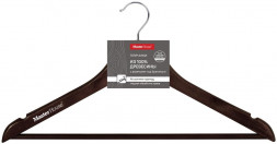 Вешалка MASTER HOUSE Наоми деревянные (цвет коричневый матовый) 44см 60284