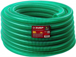 ЗУБР 40325-38-30 1 1/2" 30м, напорно-всасывающий, зеленый