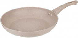 AGNESS СКОВОРОДА С АНТИПРИГАРНЫМ ПОКРЫТИЕМ &quot;LATTE&quot;, 28Х5,5СМ 932-504