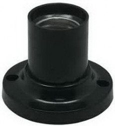 Патрон накладной ECOLA AB7STBEAY E27 Черный