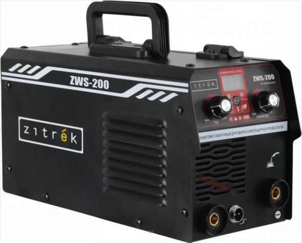 Сварочный полуавтомат ZITREK ZWS-200, MMA/MIG без газа, 200А + проволока 0.5 кг 051-4693