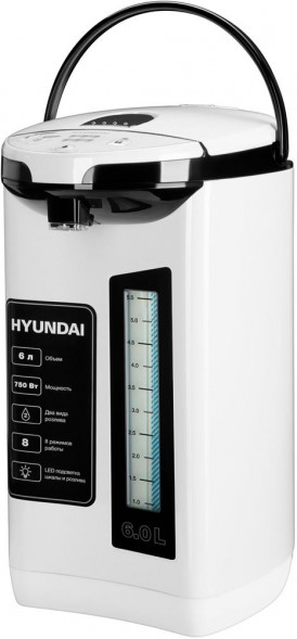 Термопот HYUNDAI HYTP-4850 6л. 750Вт белый/черный