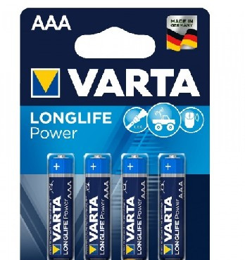Элементы питания VARTA (04903121414) BL4 R03 HIGH ENERGY ALKALINE (4903) (4903113414)