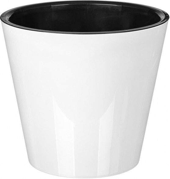 Горшок цветочный HOMVER Rosemary D200мм, 4л с дренажной вставкой (белый) 221600129/01 HOMVER Rosemary D200мм, 4л с дренажной вставкой (белый) 221600129/01