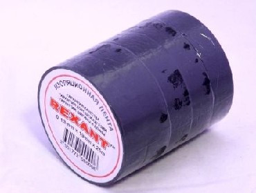 Изоляционная лента REXANT (09-2106) 15мм х 25м черный