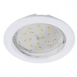 встраиваемый светильник ECOLA FW53GLECB GX53 H4-GL Белый