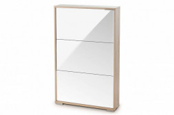 Обувница VENTAL VIVA 3 LW дуб.санома/ белый глянец