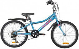 Велосипед NOVATRACK 20SH6V.ALICE.BL6 голубой 178703 NOVATRACK 20SH6V.ALICE.BL6 голубой 178703