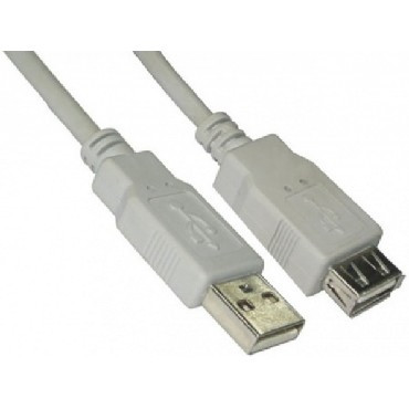 кабель USB 5BITES UC5011-018C USB2.0 / AM-AF / 1.8M
