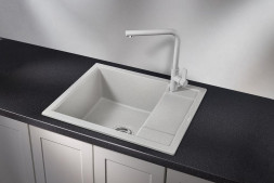 Мойка кухонная GRANULA GR-6002 БАЗАЛЬТ кварц