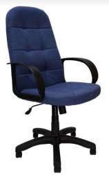 Кресло компьютерное ЯрКресло Кресло Кр45 ТГ ПЛАСТ К67 (ткань Крафт голубая)