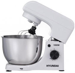 Миксер планетарный HYUNDAI HYM-S4451 1000Вт белый/черный