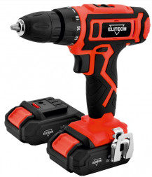 Дрель аккумуляторная ELITECH ДА 162СЛ (E2201.016.01) 202414