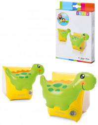 Нарукавники INTEX Нарукавники для плавания 23x20 см Динозавр . Возраст 3-6 лет Арт. 56664NP