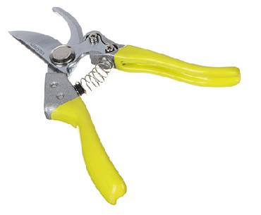 Секатор INBLOOM Секатор садовый, 21,5см, обрезиненная ручка, сталь 65М 186-036