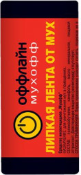 ОФФЛАЙН Мухофф Лента от мух Россия, 1 шт. /120 лент в мини-коробе/1200 (OF02020031)