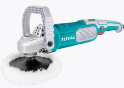 Полировальная машина TOTAL INDUSTRIAL 1400Вт, 180мм, 1500-3600об/мин TP11418018