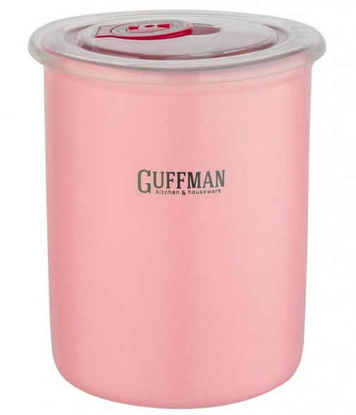 Контейнер GUFFMAN C-06-007-P с крышкой, розовый 0,7л