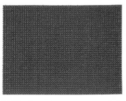 Коврик придверный VORTEX 24103 Коврик 45*60 см ТРАВКА на противоскользящей основе серый