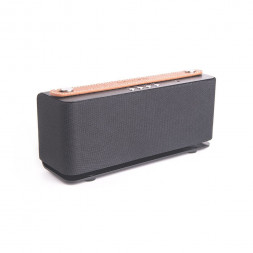 Акустика портативная АTOM BS-05, 2*5Вт, 1800мАч, HANDS FREE, сопряжение, кож. ручка