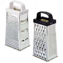 Терка VETTA Терка 4-х сторонняя 23см жесть, 2 цвета ручки 885-105